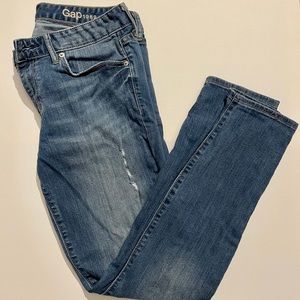 Gap Always Skinny Distressed Jeans